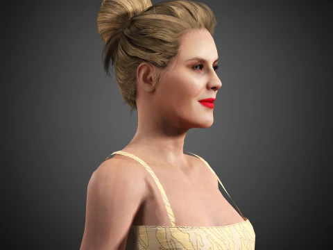 Rachael Taylor Character 3D Model
