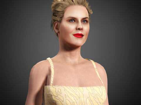 Rachael Taylor Character Modèle 3D