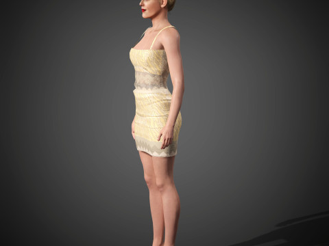 Rachael Taylor Character Modèle 3D