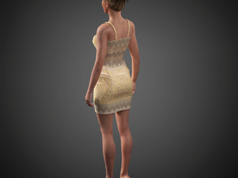 Rachael Taylor Character Modèle 3D