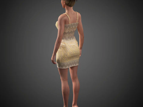 Rachael Taylor Character 3D Model