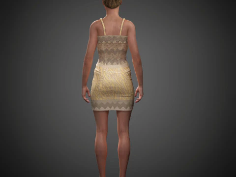 Rachael Taylor Character 3D Model