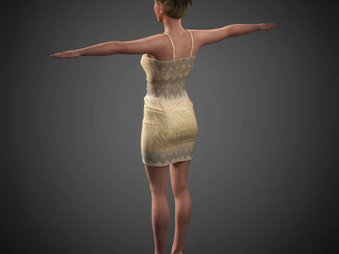 Rachael Taylor Character 3D Model