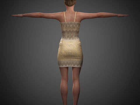 Rachael Taylor Character Modèle 3D