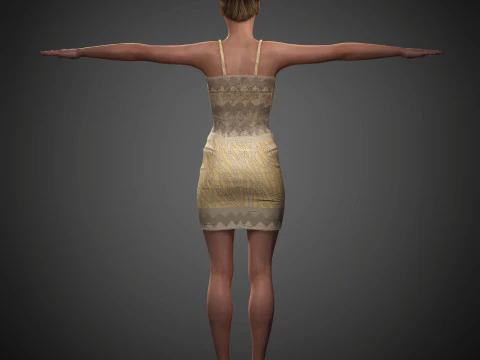 Rachael Taylor Character 3D Model
