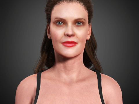 Meghann Fahy Character Model 3D