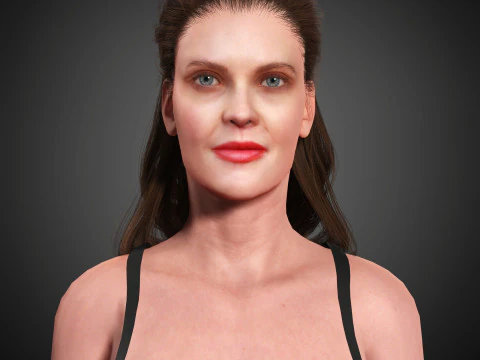 Personaje de Meghann Fahy Modelo 3D
