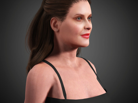 Meghann Fahy Character Model 3D