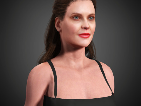 Meghann Fahy Character Model 3D
