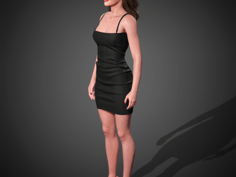 Meghann Fahy Character Model 3D