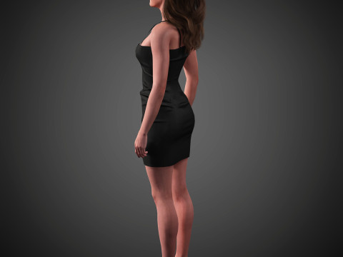 Meghann Fahy Character Model 3D
