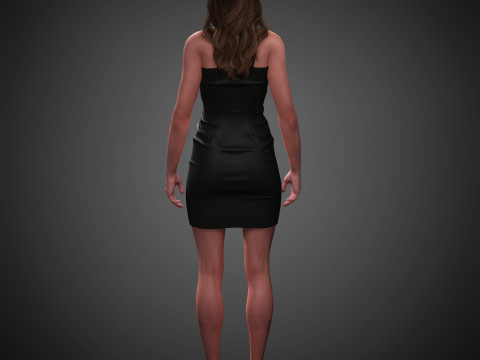 Meghann Fahy Character Model 3D