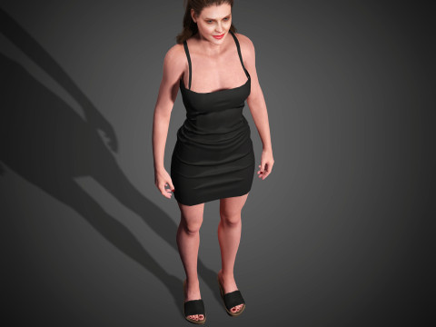 Meghann Fahy Character Model 3D