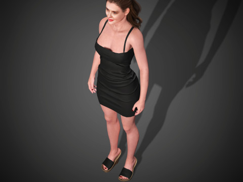 Meghann Fahy Character Model 3D