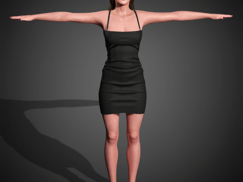 Meghann Fahy Character Model 3D
