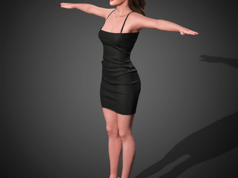 Meghann Fahy Character Model 3D