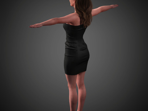 Meghann Fahy Character Model 3D
