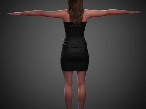 Meghann Fahy Character Model 3D