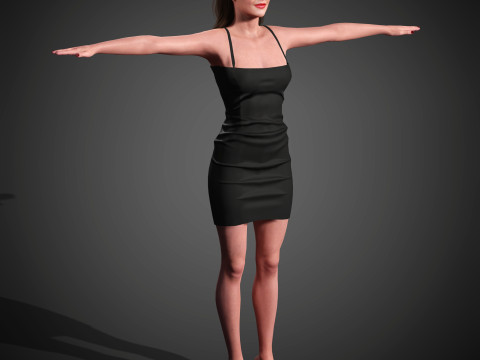 Meghann Fahy Character Model 3D