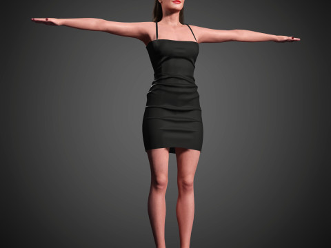 Meghann Fahy Character Model 3D