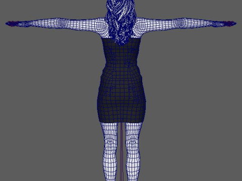 Meghann Fahy Character Model 3D