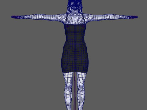 Meghann Fahy Character Model 3D