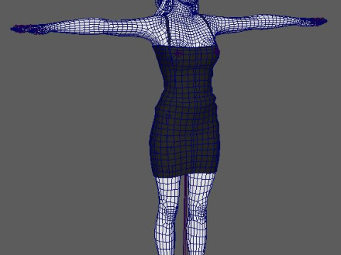 Meghann Fahy Character Model 3D