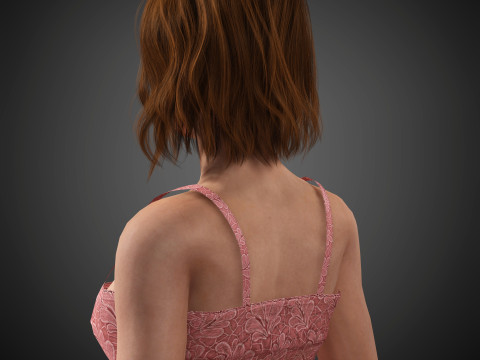 Madelaine Petsch Character Model 3D