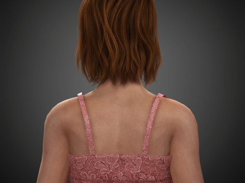 Madelaine Petsch Character Model 3D