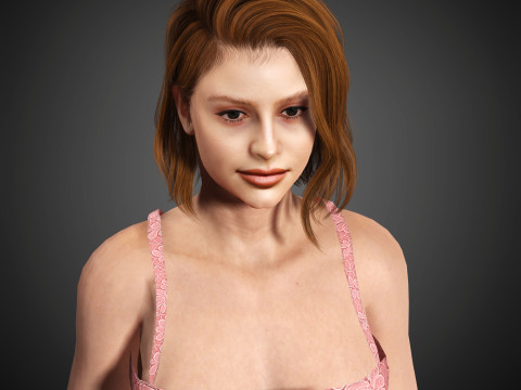 Madelaine Petsch Character Model 3D