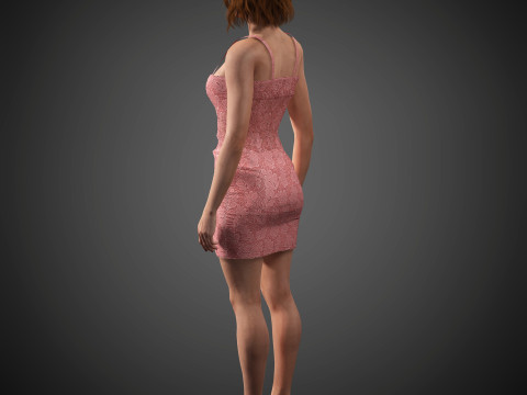 Madelaine Petsch Character Model 3D
