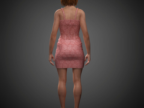 Madelaine Petsch Character Model 3D