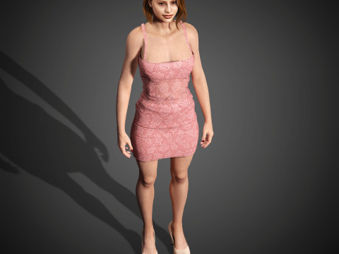 Madelaine Petsch Character Model 3D