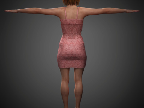 Madelaine Petsch Character Model 3D