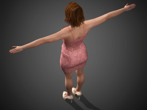 Madelaine Petsch Character Model 3D