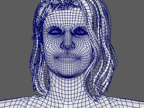 Madelaine Petsch Character Model 3D