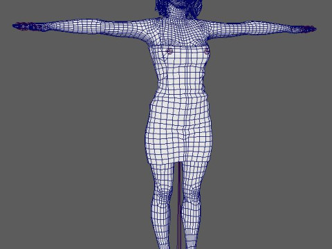 Madelaine Petsch Character Model 3D
