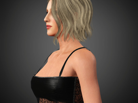 Lili Reinhart Character Modèle 3D