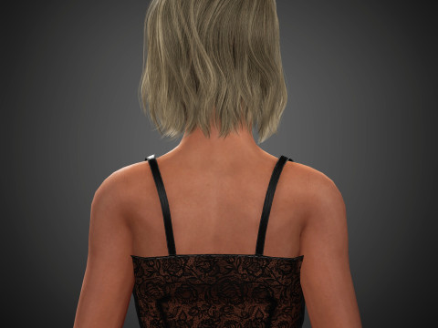 Lili Reinhart Character Modèle 3D