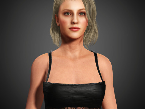 Lili Reinhart Character Modèle 3D
