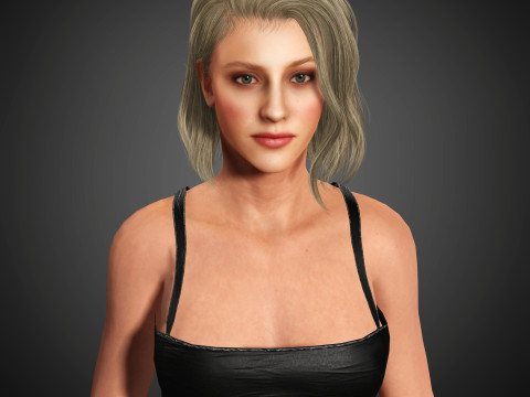 Lili Reinhart Character Modèle 3D