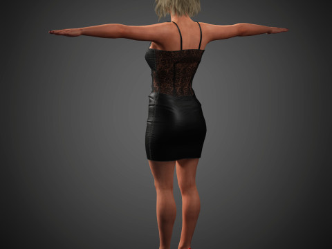 Lili Reinhart Character Modèle 3D