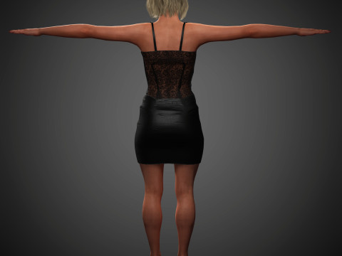Lili Reinhart Character Modèle 3D