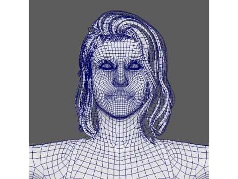 Lili Reinhart Character Modèle 3D