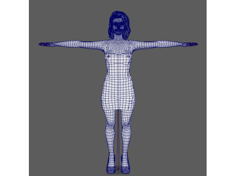 Lili Reinhart Character Modèle 3D