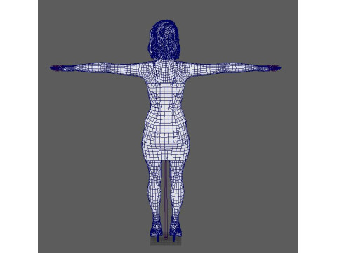 Lili Reinhart Character Modèle 3D