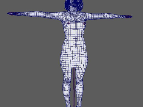 Lili Reinhart Character Modèle 3D