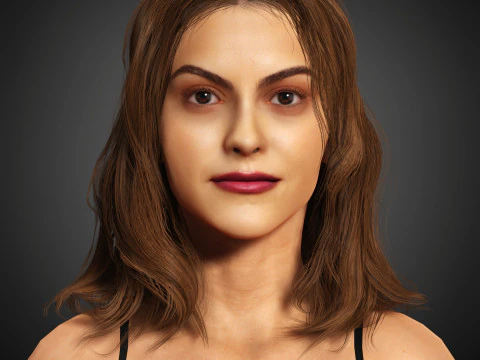 Camila Mendes'in Karakteri 3D Model