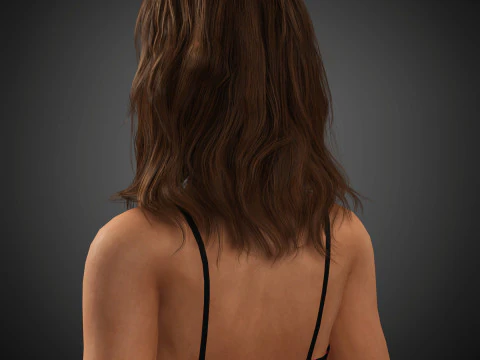 Camila Mendes Character 3D Model
