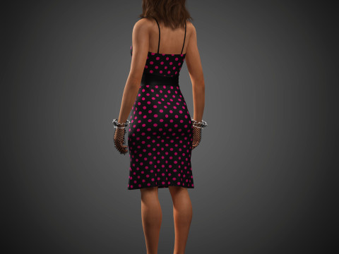 Camila Mendes Character Model 3D